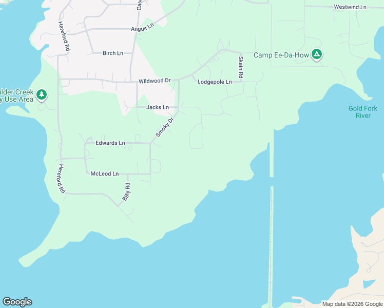 map of restaurants, bars, coffee shops, grocery stores, and more near 144 Jacks Loop in Donnelly