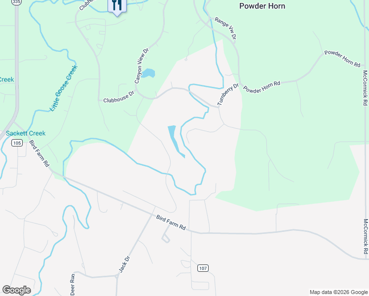 map of restaurants, bars, coffee shops, grocery stores, and more near 23 Prestwick Drive in Sheridan