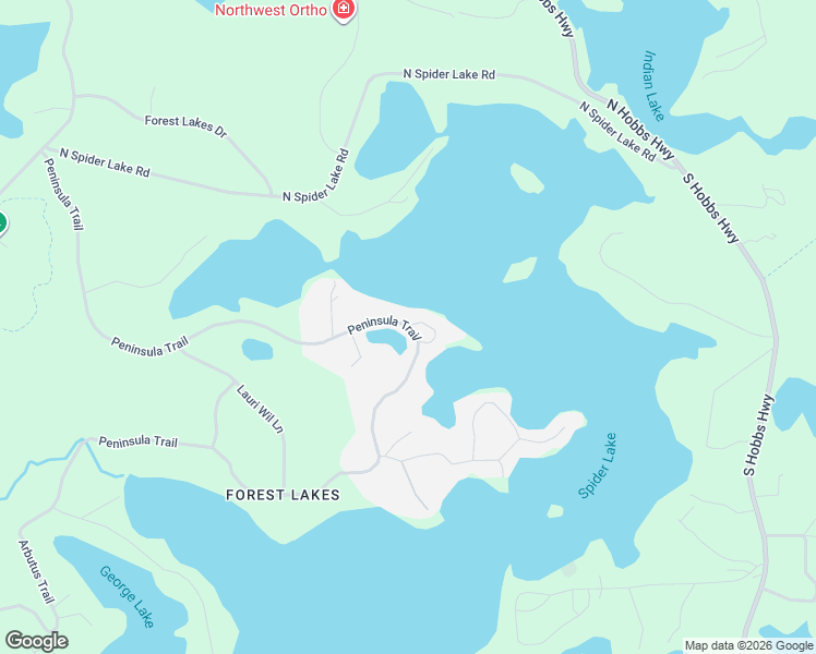 map of restaurants, bars, coffee shops, grocery stores, and more near 440 Peninsula Trail in Traverse City