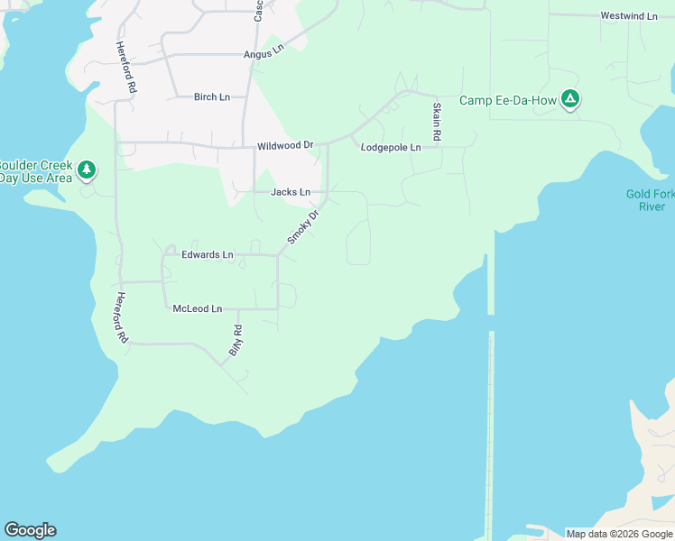 map of restaurants, bars, coffee shops, grocery stores, and more near 144 Jacks Loop in Donnelly