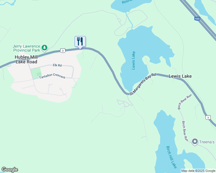 map of restaurants, bars, coffee shops, grocery stores, and more near 4566 Saint Margarets Bay Road in Halifax