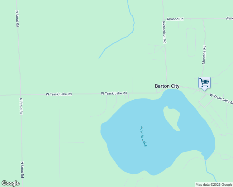 map of restaurants, bars, coffee shops, grocery stores, and more near 948 Louis Lane in Barton City