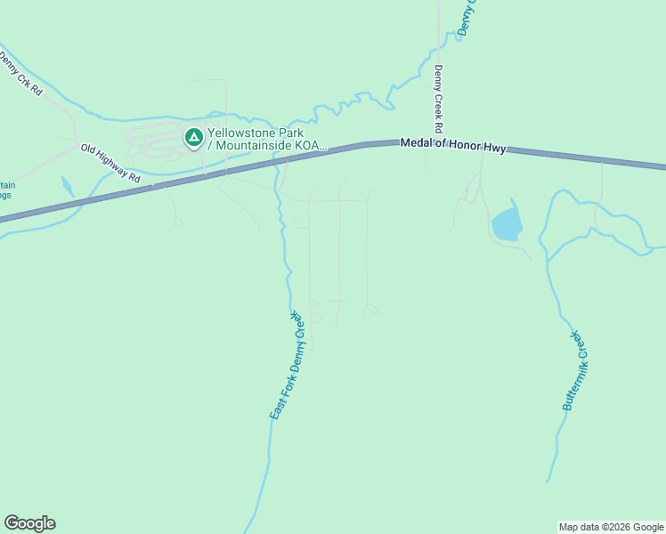 map of restaurants, bars, coffee shops, grocery stores, and more near 163 Bull Elk Road in West Yellowstone