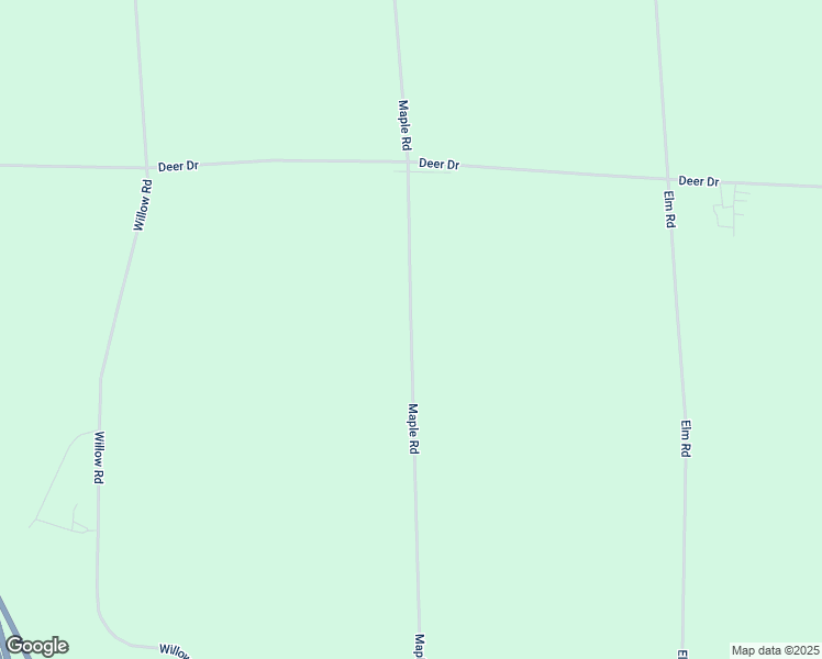map of restaurants, bars, coffee shops, grocery stores, and more near Maple Road in Pulaski