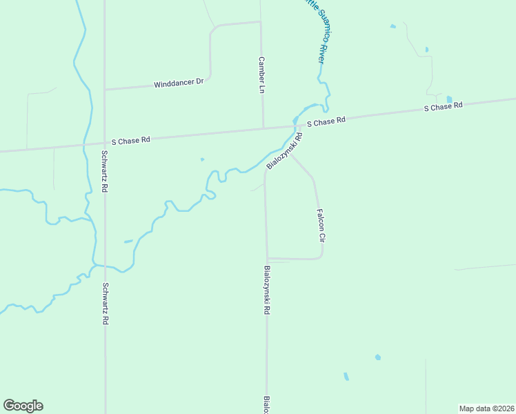 map of restaurants, bars, coffee shops, grocery stores, and more near 408 Bialozynski Road in Pulaski