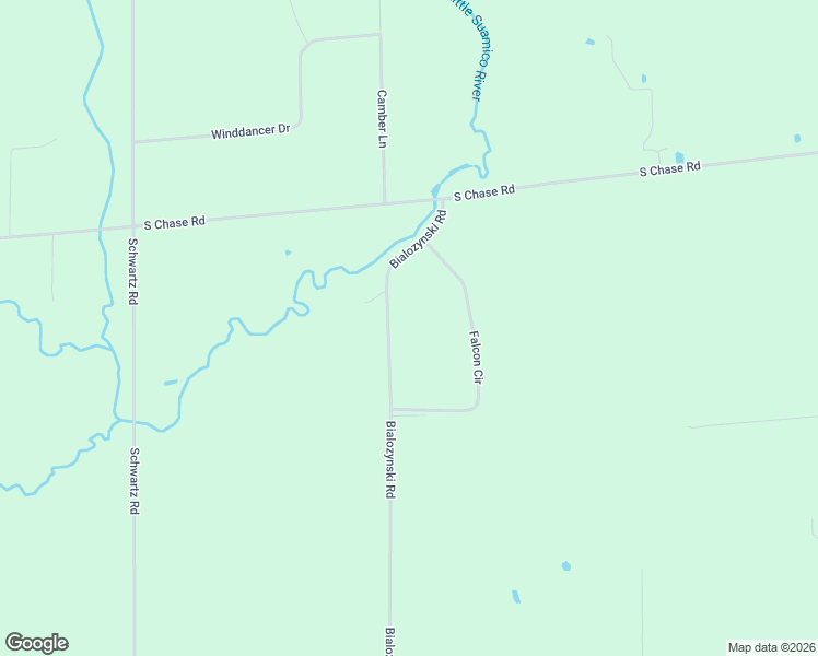 map of restaurants, bars, coffee shops, grocery stores, and more near 408 Bialozynski Rd in Pulaski