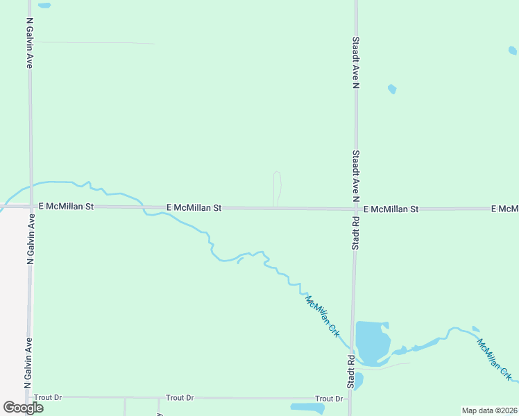 map of restaurants, bars, coffee shops, grocery stores, and more near 8339 East McMillan Street in Marshfield