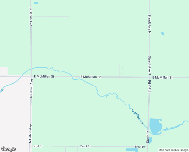 map of restaurants, bars, coffee shops, grocery stores, and more near 8339-8459 East McMillan Street in Marshfield