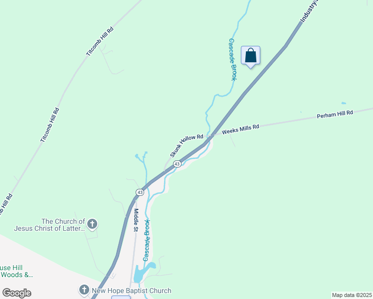 map of restaurants, bars, coffee shops, grocery stores, and more near 478 Industry Road in Farmington