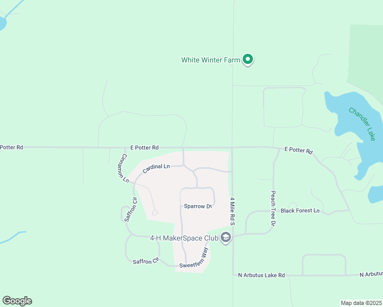 map of restaurants, bars, coffee shops, grocery stores, and more near 1801-1999 East Potter Road in Traverse City