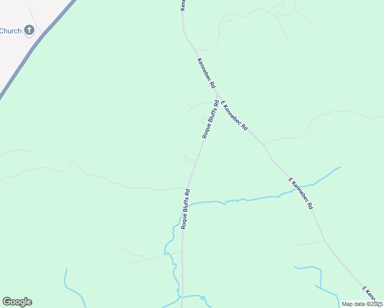 map of restaurants, bars, coffee shops, grocery stores, and more near 11 Maker Lane in Machias