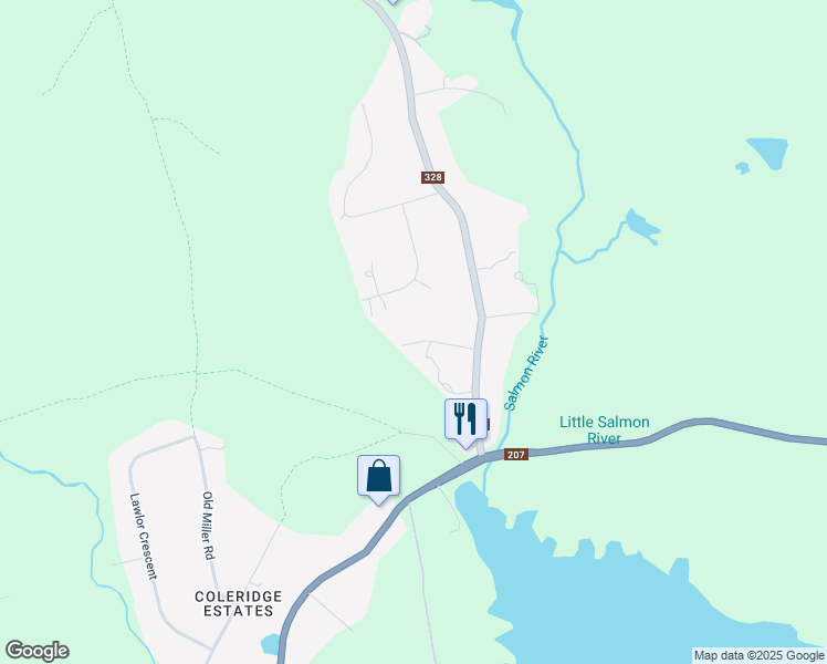 map of restaurants, bars, coffee shops, grocery stores, and more near 27 Greenvale Crescent in Halifax