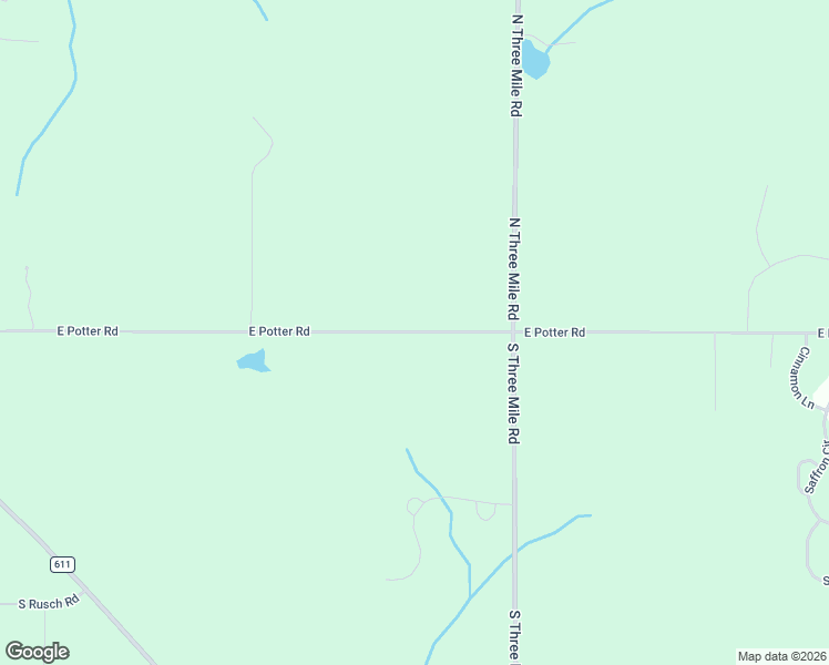 map of restaurants, bars, coffee shops, grocery stores, and more near 501-999 Potter Road East in Traverse City