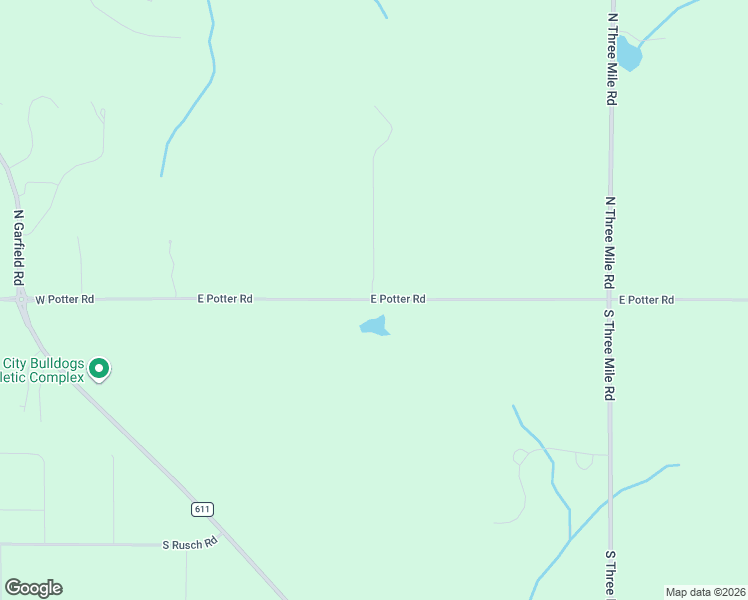 map of restaurants, bars, coffee shops, grocery stores, and more near 501 East Potter Road in Traverse City