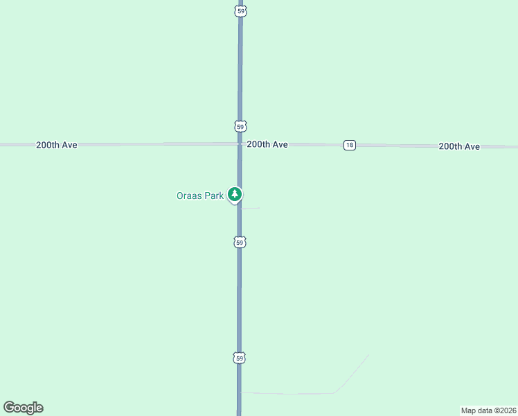 map of restaurants, bars, coffee shops, grocery stores, and more near 1980 U.S. 59 in Clarkfield