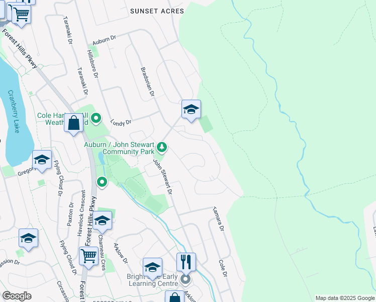 map of restaurants, bars, coffee shops, grocery stores, and more near 14 Sovereign Crescent in Dartmouth
