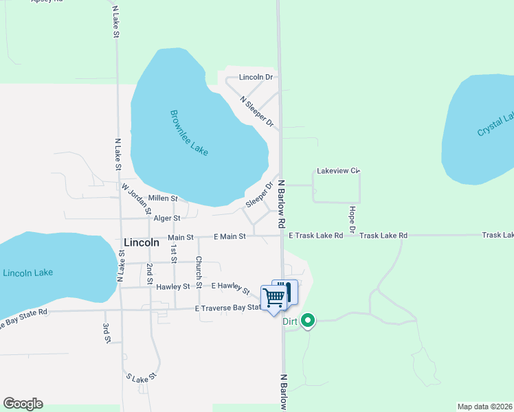 map of restaurants, bars, coffee shops, grocery stores, and more near 412-420 Evergreen Rd in Lincoln