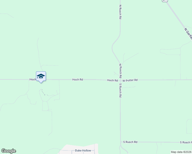 map of restaurants, bars, coffee shops, grocery stores, and more near 1244 Hoch Road in Traverse City