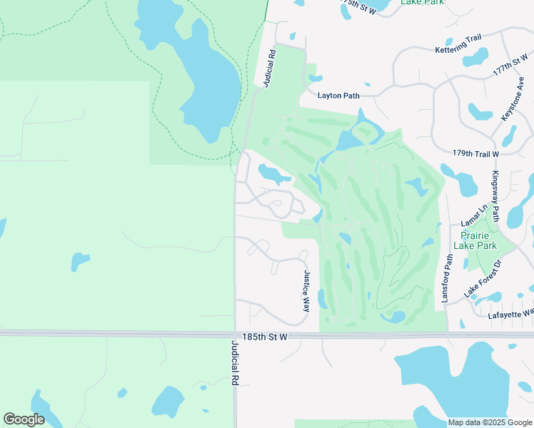 map of restaurants, bars, coffee shops, grocery stores, and more near 18063 Judicial Way North in Lakeville