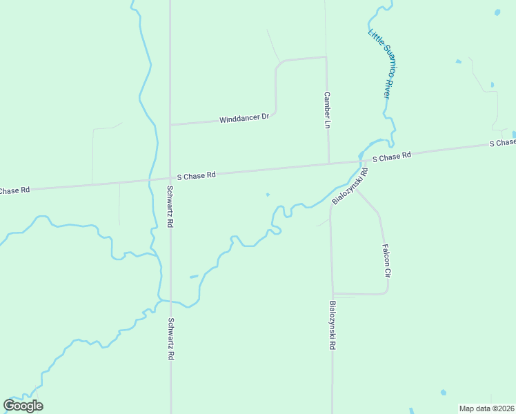map of restaurants, bars, coffee shops, grocery stores, and more near 8151 South Chase Road in Pulaski