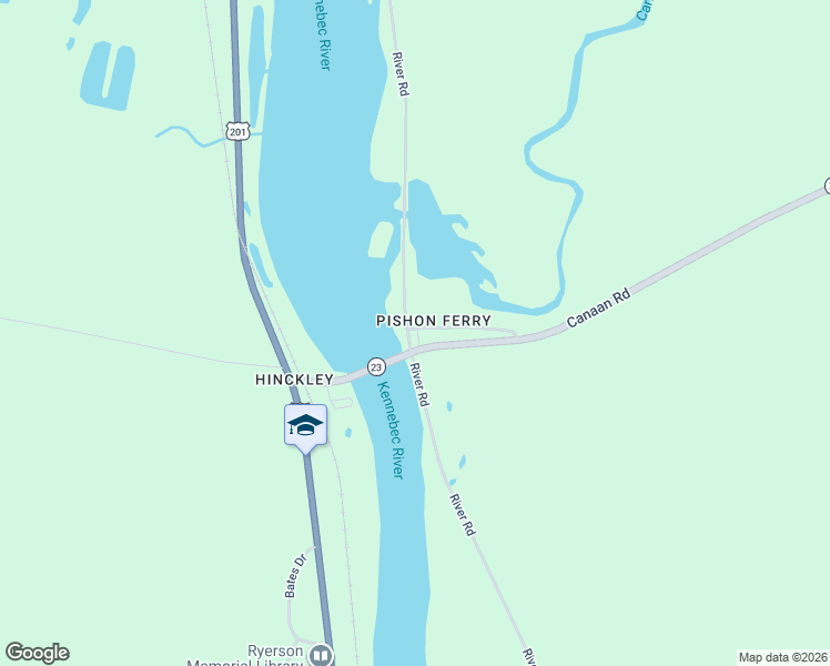 map of restaurants, bars, coffee shops, grocery stores, and more near 1672 River Road in Clinton