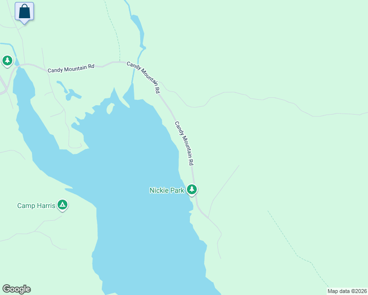 map of restaurants, bars, coffee shops, grocery stores, and more near 157 Candy Mountain Road in Mineville