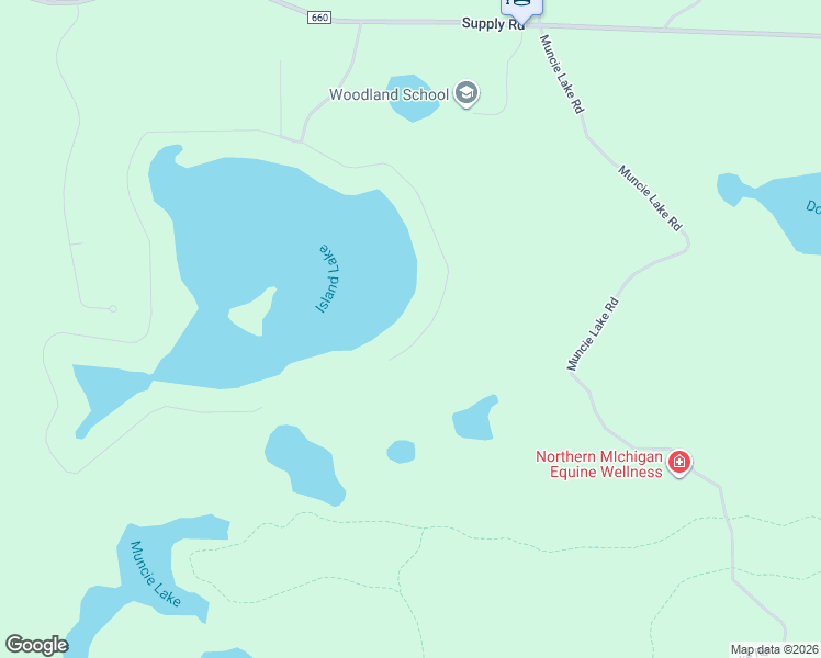 map of restaurants, bars, coffee shops, grocery stores, and more near 686 Island View Drive in Traverse City