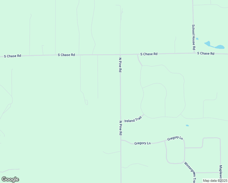 map of restaurants, bars, coffee shops, grocery stores, and more near 395 North Pine Road in Oconto County