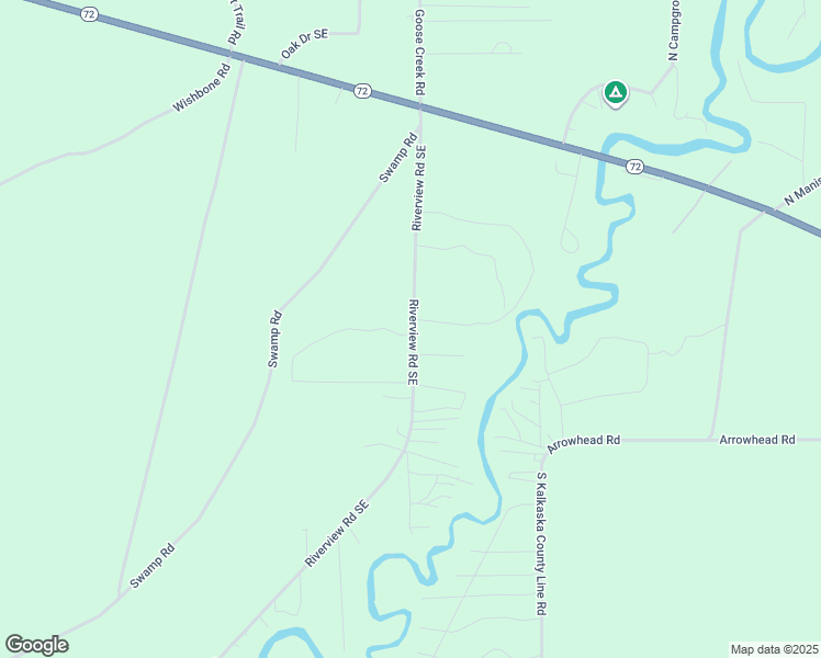map of restaurants, bars, coffee shops, grocery stores, and more near 15681 Riverview Road Southeast in Grayling