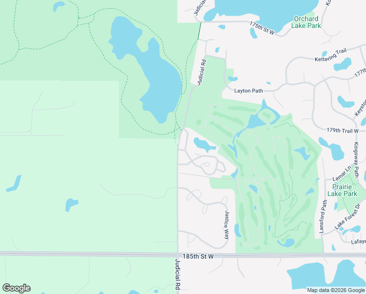 map of restaurants, bars, coffee shops, grocery stores, and more near 17998 Judicial Road in Lakeville