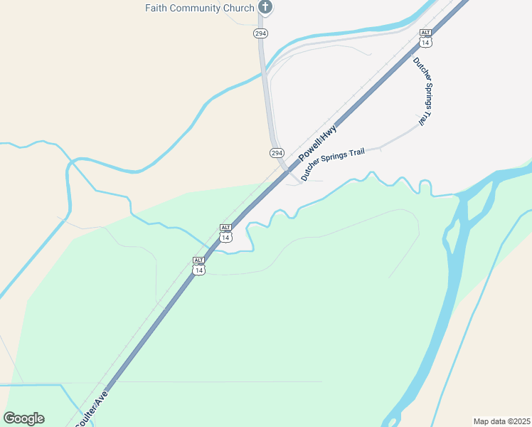 map of restaurants, bars, coffee shops, grocery stores, and more near 1500 Powell Highway in Powell