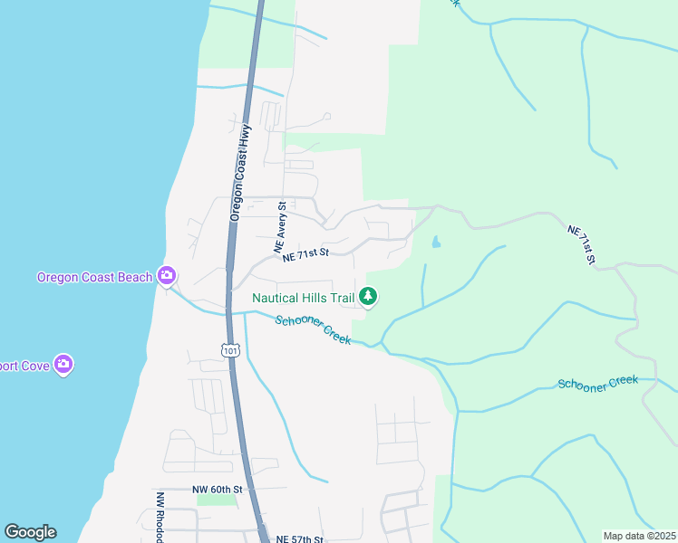 map of restaurants, bars, coffee shops, grocery stores, and more near 265-455 NE 70th St in Newport