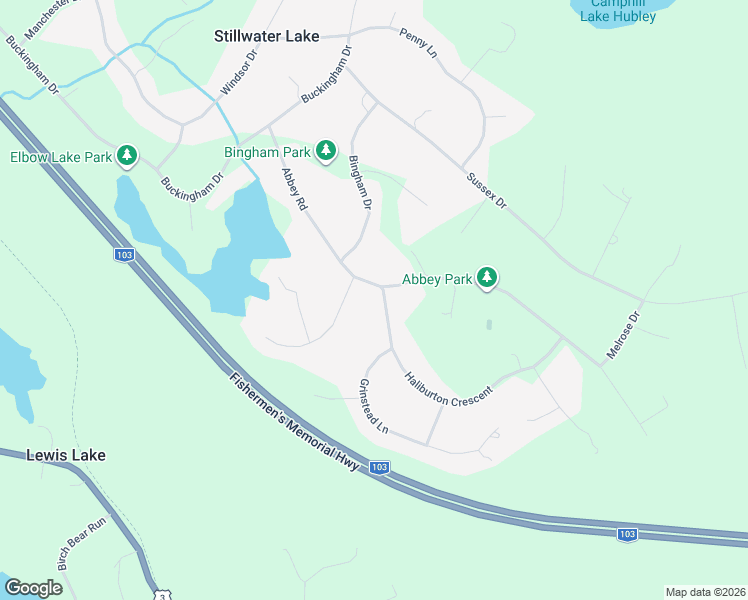 map of restaurants, bars, coffee shops, grocery stores, and more near 9 Haliburton Crescent in Stillwater Lake