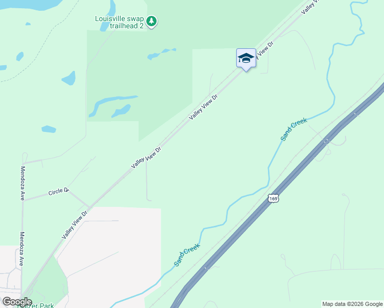 map of restaurants, bars, coffee shops, grocery stores, and more near 17825-17999 Valley View Dr in Jordan