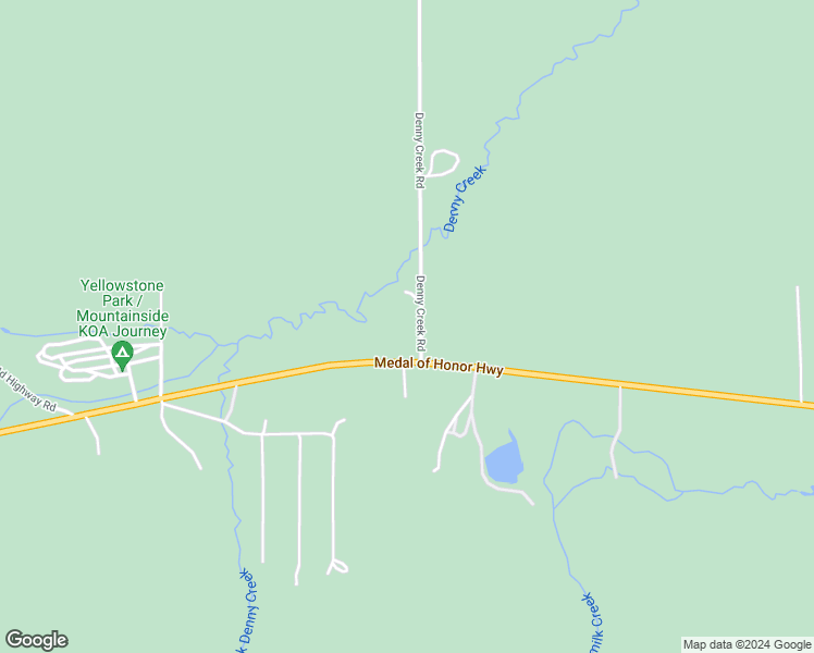 map of restaurants, bars, coffee shops, grocery stores, and more near 1626 Targhee Pass Highway in West Yellowstone