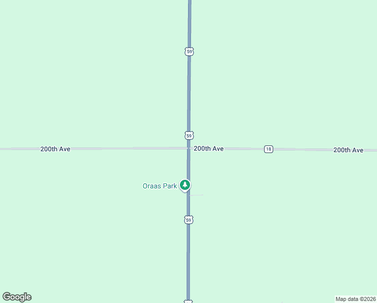 map of restaurants, bars, coffee shops, grocery stores, and more near 1980 U.S. 59 in Clarkfield