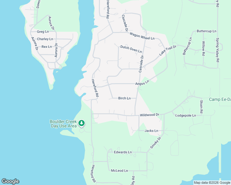 map of restaurants, bars, coffee shops, grocery stores, and more near 223 Angus Lane in Donnelly