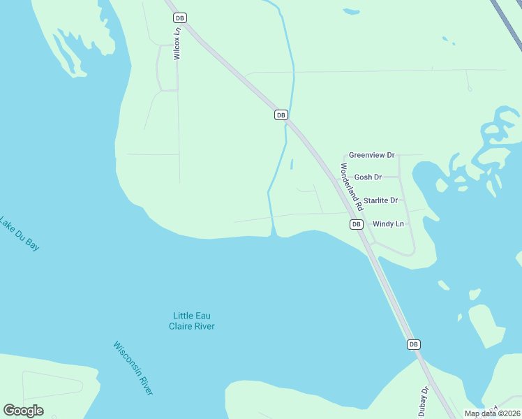 map of restaurants, bars, coffee shops, grocery stores, and more near 1004 Wambold Drive in Mosinee