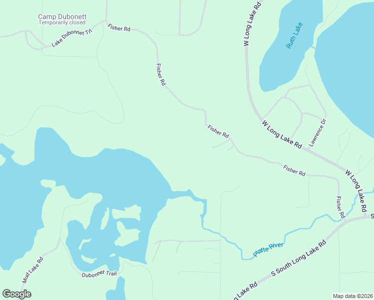 map of restaurants, bars, coffee shops, grocery stores, and more near 397 Fisher Road in Traverse City