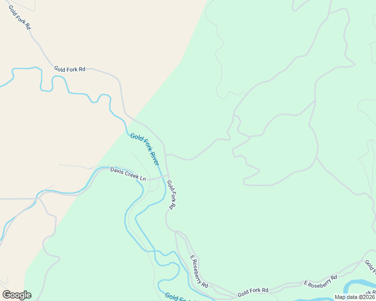 map of restaurants, bars, coffee shops, grocery stores, and more near 600 Gold Fork Road in Donnelly