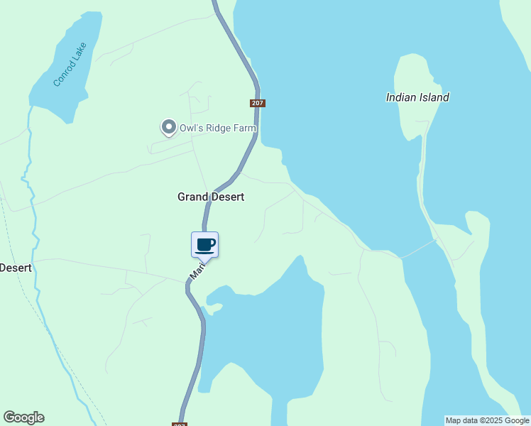 map of restaurants, bars, coffee shops, grocery stores, and more near Golden Rod Lane in Grand Desert