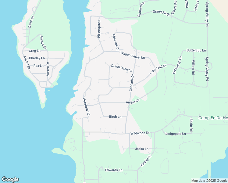 map of restaurants, bars, coffee shops, grocery stores, and more near 12801 Chuckwagon Road in Donnelly