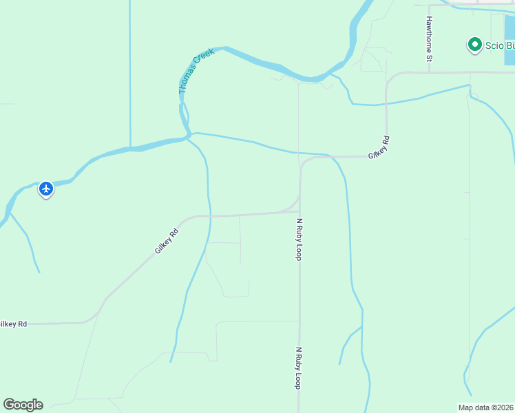 map of restaurants, bars, coffee shops, grocery stores, and more near 38608 Gilkey Road in Scio
