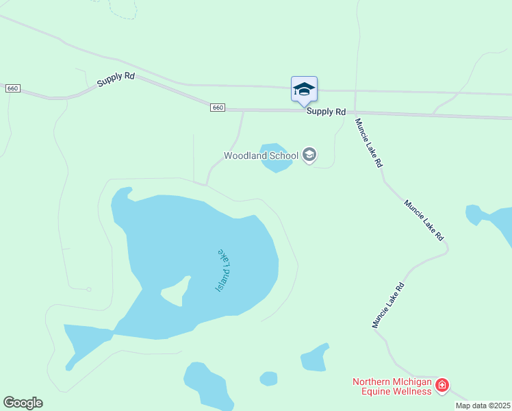 map of restaurants, bars, coffee shops, grocery stores, and more near 524 Island View Drive in Traverse City
