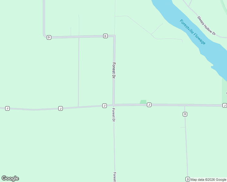 map of restaurants, bars, coffee shops, grocery stores, and more near 410 Forest Drive in Forestville