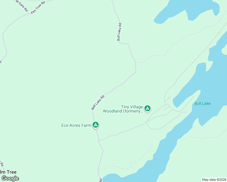 map of restaurants, bars, coffee shops, grocery stores, and more near 1424 Bull Lake Road in Frontenac County