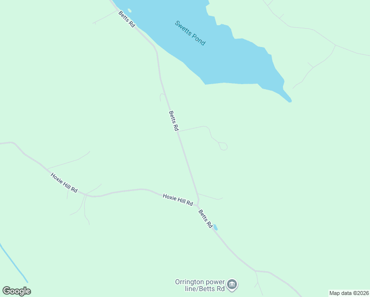 map of restaurants, bars, coffee shops, grocery stores, and more near 22 Betts Road in Orrington