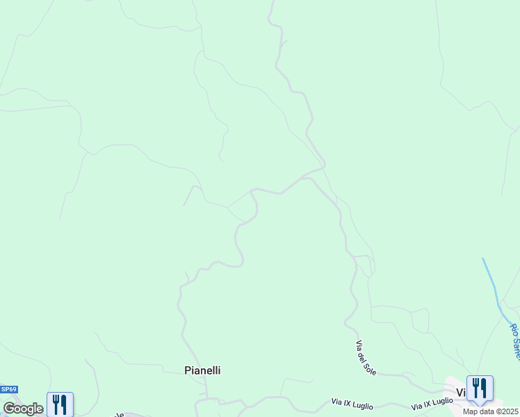 map of restaurants, bars, coffee shops, grocery stores, and more near 7 Località Casa Turni in Provincia di Parma