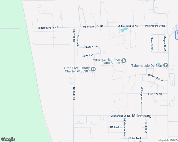 map of restaurants, bars, coffee shops, grocery stores, and more near 2624 River Stone Loop Northeast in Albany
