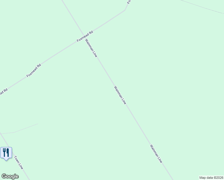 map of restaurants, bars, coffee shops, grocery stores, and more near 2200 Wainman Line in Severn